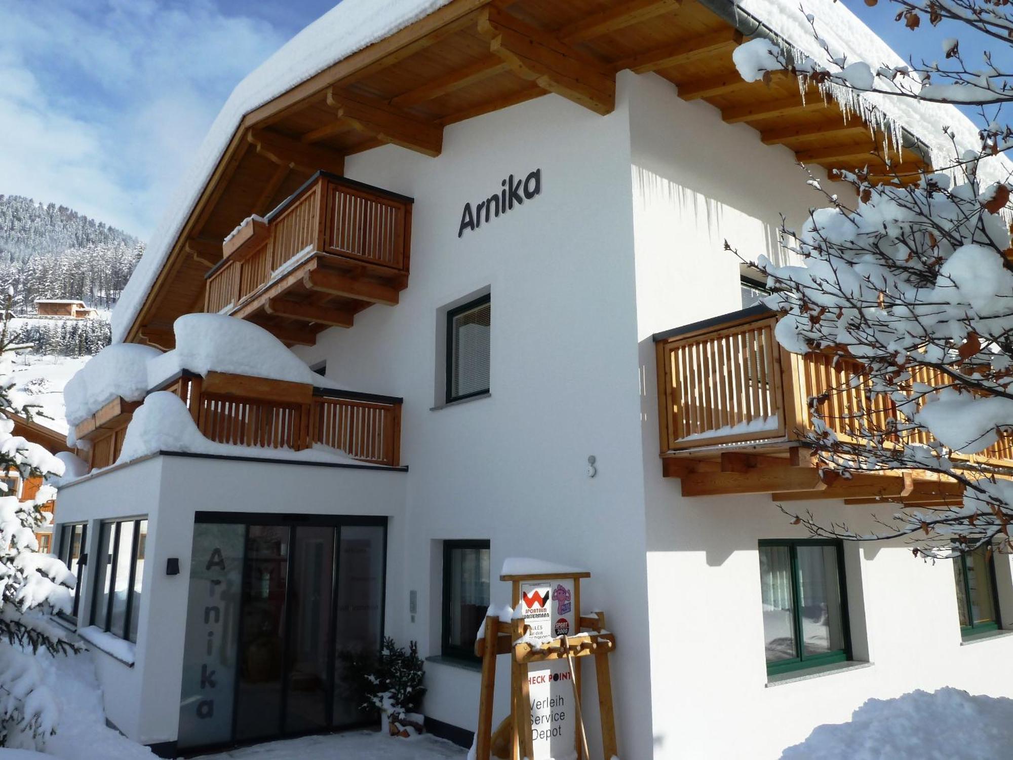 Haus Arnika Hotel Nauders Buitenkant foto